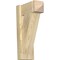 Ekena Millwork Traditional Arts & Crafts Rough Sawn Outlooker, Douglas Fir, 6"W x 12"D x 20"H OUT06X12X20TRA03RDF - alternate 1
